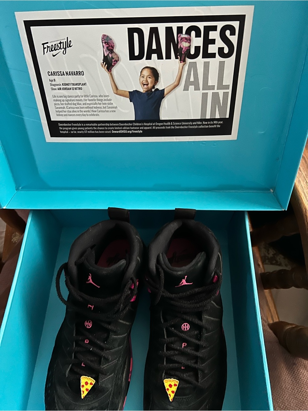 Air Jordan 12 Retro Doernbecher Freestyle Size 12 - Picture 4 of 5